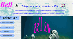 Desktop Screenshot of belltelefonia.it