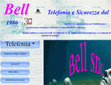 Tablet Screenshot of belltelefonia.it